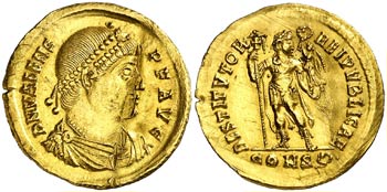 (366-367 d.C.). Valente. Constantinopla. ... 