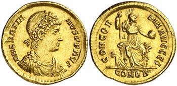 (382-383 d.C.). Graciano. Constantinopla. ... 