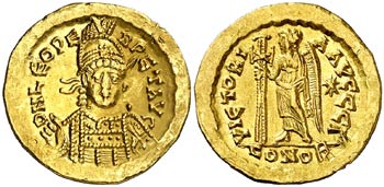 (457-473 d.C.). León I. Constantinopla. ... 