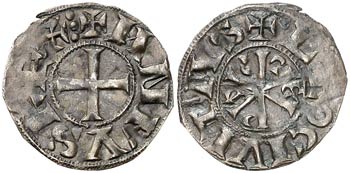Alfonso VI (1073-1109). León. Dinero. (AB. ... 