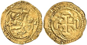 s/d. Felipe II. Toledo. M. 1 escudo. (Cal. ... 