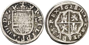 1628. Felipe IV. Segovia. P. 1 real. (Cal. ... 