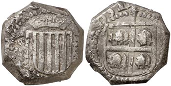 1651. Felipe IV. Zaragoza. 4 reales. (Cal. ... 