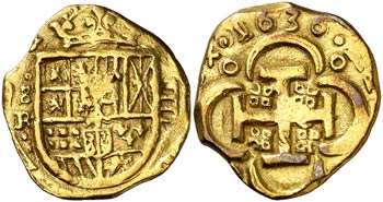 1636. Felipe IV. Sevilla. R. 4 escudos. ... 