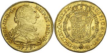 1772. Carlos III. Santa Fe de Nuevo Reino. ... 