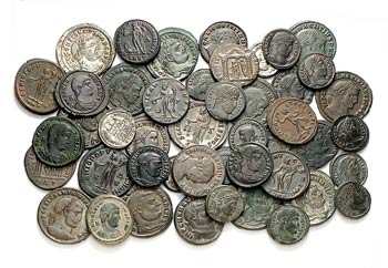 Imperio Romano. Lote formado por 182 monedas ... 