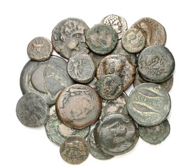 Lote de 23 monedas de cecas surtidas, ... 