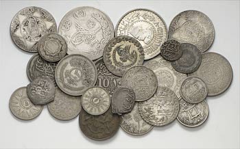 Conjunto de 24 monedas de diversos países ... 