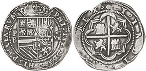 s/d (hacia 1576-1578). Felipe II. Potosí. B ... 