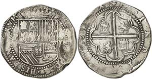 s/d (1578-1586). Felipe II. Potosí. B. 8 ... 