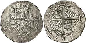 s/d (1589-1598). Felipe II. Potosí. B. 8 ... 