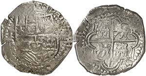 s/d (1603-1612). Felipe III. Potosí. R. 8 ... 