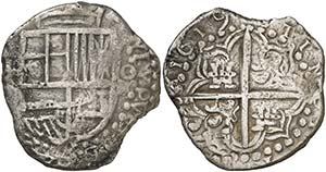 1619. Felipe III. Potosí. (T). 8 reales. ... 