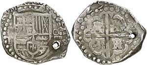 1629. Felipe IV. Potosí. T. 8 reales. (Cal. ... 