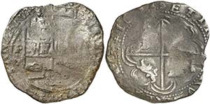1631. Felipe IV. Potosí. T. 8 reales. (Cal. ... 