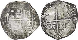 1642. Felipe IV. Potosí. FR. 8 reales. ... 