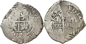 1658. Felipe IV. Potosí. E. 8 reales. (Cal. ... 