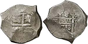 1713. Felipe V. Potosí. Y. 8 reales. (Cal. ... 