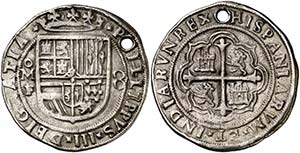 s/d (1598-1606). Felipe III. México. F. 8 ... 