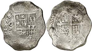 1622/1. Felipe IV. México. D. 8 reales. ... 