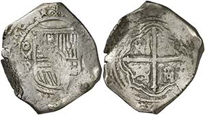 1650/49. Felipe IV. México. P. 8 reales. ... 