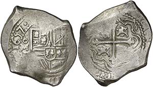 1657. Felipe IV. México. (P). 8 reales. ... 