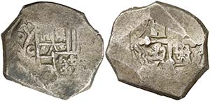 1707. Felipe V. México. (J). 8 reales. ... 