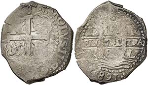 1685. Carlos II. Lima. R. 8 reales. (Cal. ... 
