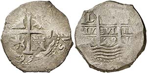 1695. Carlos II. Lima. R. 8 reales. (Cal. ... 