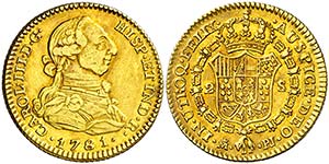 1781/71. Carlos III. Madrid. PJ. 2 escudos. ... 