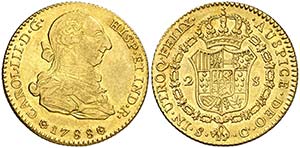 1788. Carlos III. Sevilla. C/CM. 2 escudos. ... 