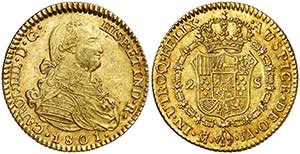 1801. Carlos IV. Madrid. FA. 2 escudos. ... 