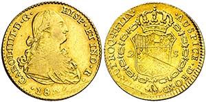 1805. Carlos IV. Sevilla. CN. 2 escudos. ... 