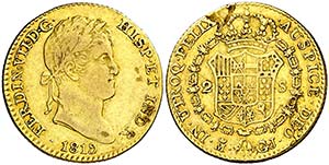 1819/8. Fernando VII. Madrid. GJ/IJ. 2 ... 