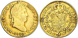 1820/1. Fernando VII. Sevilla. CJ. 2 ... 