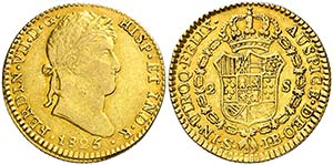 1825/4. Fernando VII. Sevilla. JB. 2 ... 