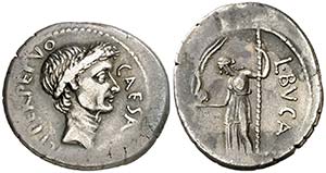 (44 a.C.). Julio César. Denario. (Spink ... 