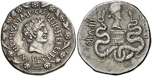 (39 a.C.). Marco Antonio y Octavia. Éfeso. ... 