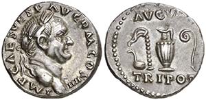 (72-73 d.C.). Vespasiano. Denario. (Spink ... 