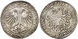 1544. Carlos I. Condado de Öttingen. 1 ... 