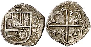 1590/89. Felipe II. Sevilla. . 1 real. (Cal. ... 