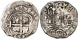 1659. Felipe IV. Potosí. E. 2 reales. (Cal. ... 