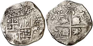 1626. Felipe IV. Potosí. (P). 8 reales. ... 