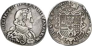 1657. Felipe IV. Milán. 1 felipe. (Vti. 15) ... 