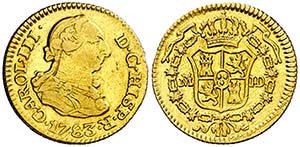 1783. Carlos III. Madrid. JD. 1/2 escudo. ... 