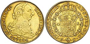 1788. Carlos III. Sevilla. C. 4 escudos. ... 