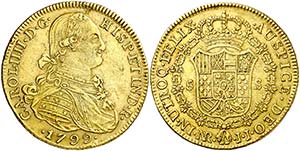 1799. Carlos IV. Santa Fe de Nuevo Reino. ... 