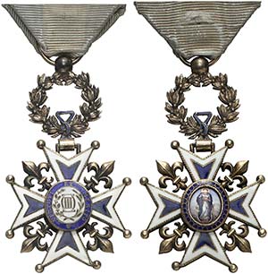 (1771-1975). Real Orden de Carlos III. Cruz ... 