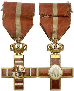 (1889-1931). Orden del mérito militar. Cruz ... 