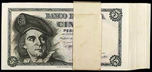 1948. 5 pesetas. (Ed. D56a) (Ed. 455a). 15 ... 